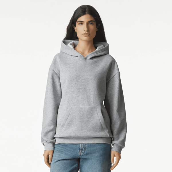 American Apparel Reflex Fleece Unisex Hooded Sweatshirt - Image 5